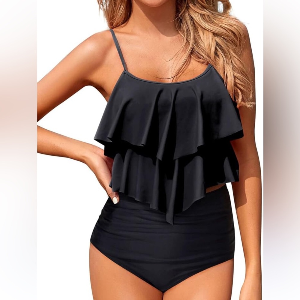Women’s swimwear Tankini Bathing‎ Suit Bikini Swimsuit NWT Size M